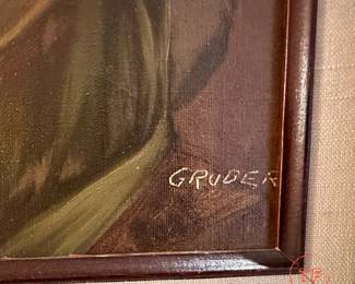 Original Oil on Canvas by WOLFGANG GRUBER