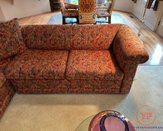 Custom Upholstered Corner Sofa