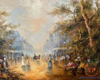 Signed Original Oil on Canvas