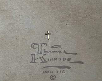 THOMAS KINKADE "Prince of Peace" Signed Limited Edition Gallery Proof Lithograph