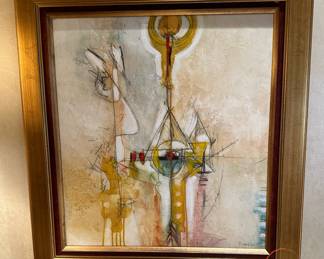 RICHARD HALL Original Oil on Canvas