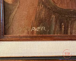 Original Oil on Canvas by WOLFGANG GRUBER