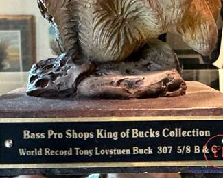 Bass Pro Shops King of Bucks Collection Sculpture