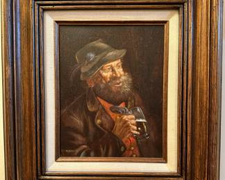 Original Oil on Canvas Signed BRANDEMEIER