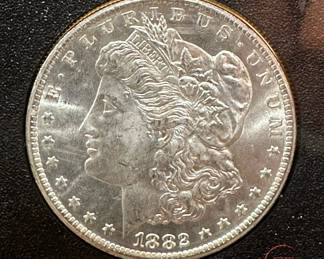 1882 CC Morgan Silver Dollar - Uncirculated