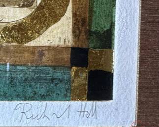 RICHARD HALL "Pastoral Banquet II" Signed Limited Edition 