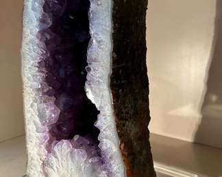 16" AMETHYST Geode Cathedral on Acrylic Base