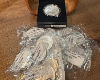 SILVER American Eagles 