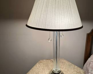 Vintage Acrylic Table Lamp
