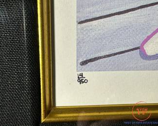 FANCH LEDAN "Porch in Virginia" Signed and Numbered Seriolithograph