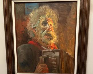 MANUEL CASAL Original Oil on Canvas