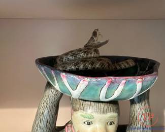 Taxidermy Rattle Snake