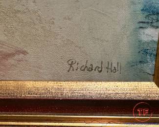 RICHARD HALL Original Oil on Canvas