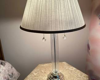 Vintage Acrylic Table Lamp