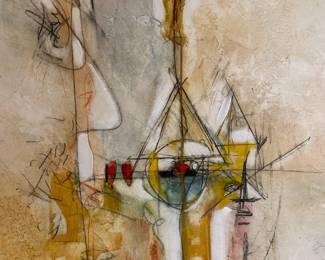 RICHARD HALL Original Oil on Canvas