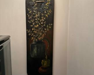 Hand Painted Reclaimed Barn Wood Art