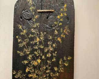 Hand Painted Reclaimed Barn Wood Art