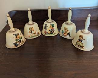 View of Hummel Bells - front side - $15 each.