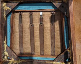 Bottom view of Harp Back Chair.