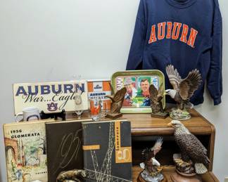 Ahhhhhh AUBURN memorabilia - we found more albums since picture was taken.
