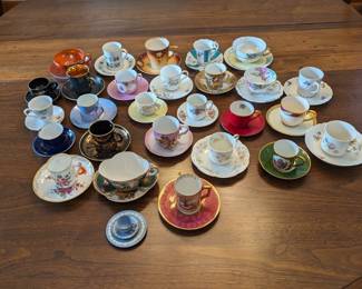 VERY NICE collection of Demitasse Cups.