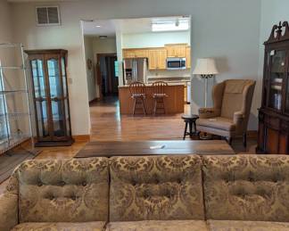 View from Living Room through to kitchen.