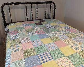 Another view of Jenny Lind Bed - the quilt is not included with the price of the bed.