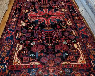 Wonderful Woven Persian Rug - $440 - 104" long and 60" wide.