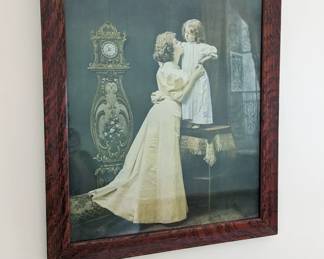 Beautiful Antique Picture - titled "Good Night," $60.