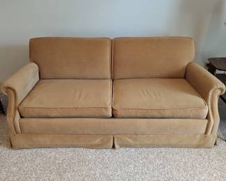Close-up of Slepeer Sofa.