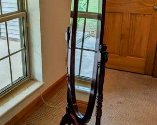 Cheval Mirror - $80 - 60" tall, mint condition!