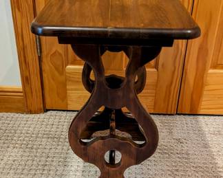 HARP Leg Table - Beautiful! $120 - 22" wide x 14" deep x 23.5" tall