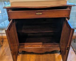 Another view of Antique Tall Buffet.