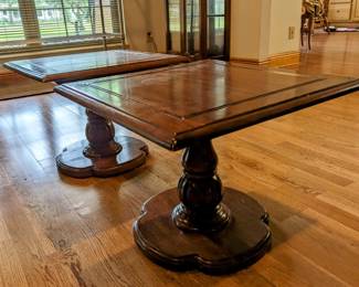 MCM side tables - $45.00 - 21" long, 21" wide, 16.5" tall - each sold separately.