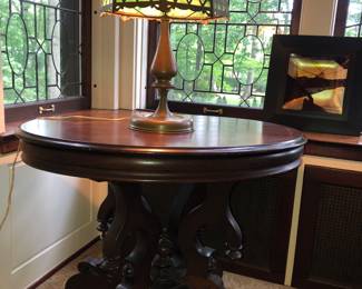 Victorian parlor table