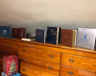 Collections of First Day Covers in albums