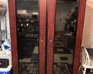 Large wine refrigerator 71 inches tall, 50 inches wide, 29 inches deep