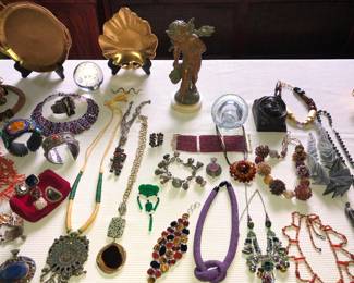 An interesting selection of jewelry from a Shaker Hts client