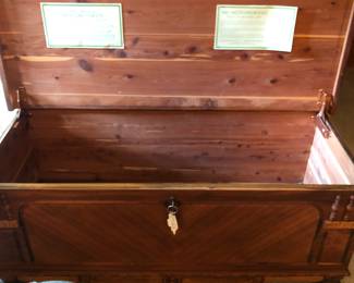 Vintage cedar chest
