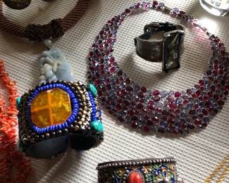 An interesting selection of jewelry from a Shaker Hts. collection