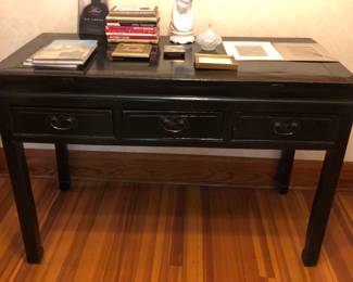 Asian black table or small sideboard