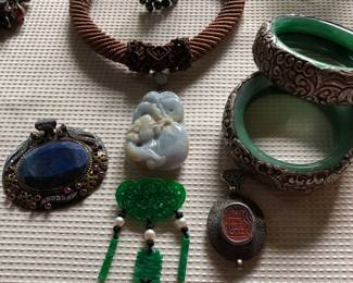 An interesting selection of jewelry from a Shaker Hts. collection
