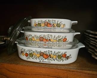 Pyrex and Corningware