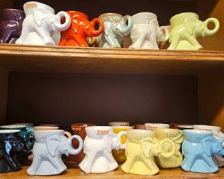 Frankoma political mugs, 1990's-2010