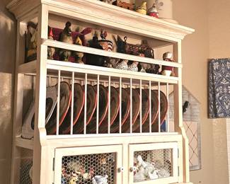 A place for everything, practical but beautiful plate rack