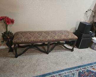 Great bench for the foot of the bed or the back of a couch