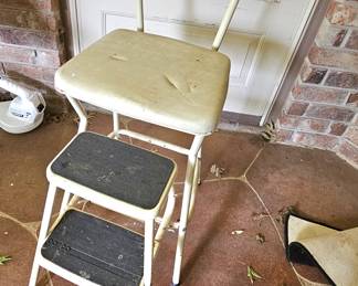 vintage kitchen chair/ladder 