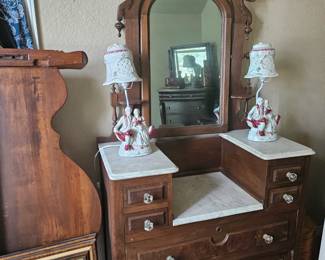 Antique vanity 