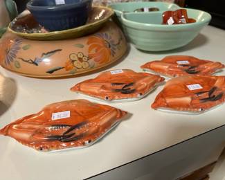 Crab Decor, Decorative Plates and Bowls