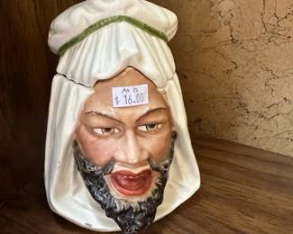 Majolica Face Jugs